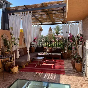 Palmier Fleurit Séjour chez l'habitant Marrakesh